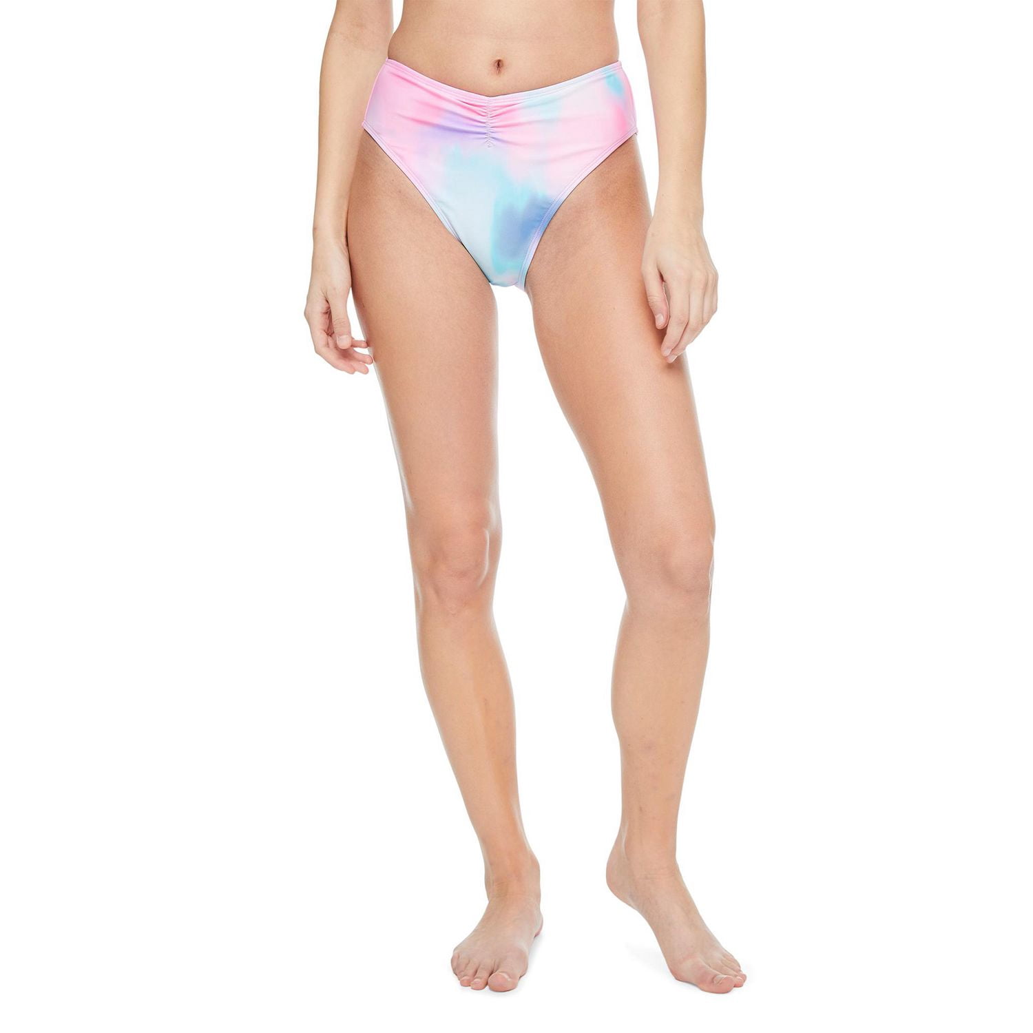 Bas de maillot de bain taille haute No Boundaries pour femmes