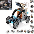 thumbnail image 4 of 13 In 1 Solar Robot Kit Diy Construction Science Experiment Set For Kids Age 8 To 10 Years And Older 190 Pieces Stem Educational Building Toy, 4 of 8