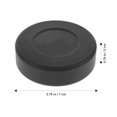 thumbnail image 2 of Raindrops 4Pcs Ice Hockey Training Puck PVC Black Wood Beginners Matte Finish, 2 of 6