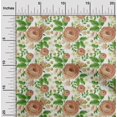 thumbnail image 2 of oneOone Cotton Silk Brown Fabric Floral Sewing Craft Projects Fabric Prints By Yard 42 Inch Wide, 2 of 4