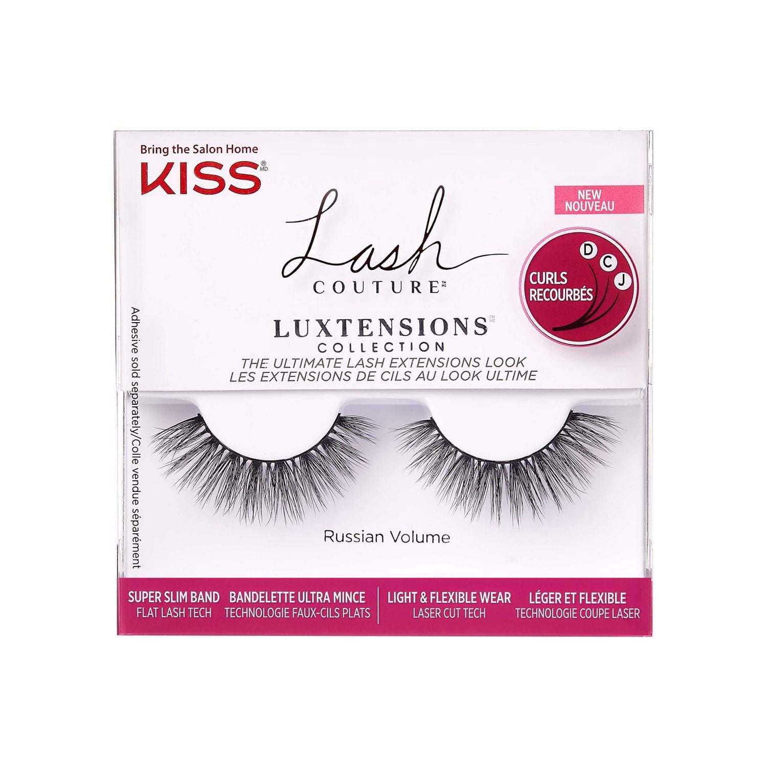 KISS Collection Luxtension Lash Couture - Volume à la russe - 1 Paire