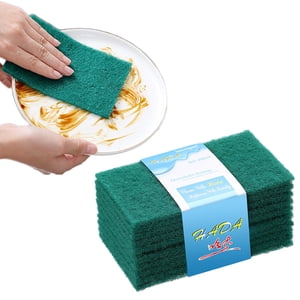 Dishcloths Kitchen Cloths Double-sided Household Emery Sponge Wipe Cleaning Wipes Containing Sand Thickened Brushed Pots And Pans