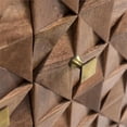 thumbnail image 5 of Steve Silver Veneto Armoire d'Appoint en Bois Massif Noyer Mat, 5 of 5