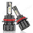 thumbnail image 3 of 2 Pcs 9007 9004 HB5 Ampoules de Phare LED Blanc Plug&Play pour Ford Excursion 2000-2004, CHUSYYRAY, 3 of 11