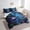 Teal Blue Purple, variant on Butterfly 7 Piece Comforter Set Full Bed in a Bag,Watercolor Beetles Sheet Set with Comforter Dreamy Butterflies Bedding Sets,Rustic Animal Bed Set Aesthetic Bugs Pattern Room Decor