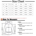 thumbnail image 2 of LSLJS Women Solid Rain Jacket Outdoor Fleece Keep Warm Plus Hooded Raincoat Windproof Jackets Solid Outwear( Red, M), 2 of 3
