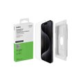 thumbnail image 1 of Belkin ScreenForce UltraGlass 2 Protecteur d'Écran Traité pour iPhone 16 Pro Max - Verre Testé Résistant aux Rayures, Dureté 9H avec Design Mince et Plateau d'Alignement Facile pour Application Sans Bulles, 1 of 6