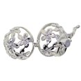 thumbnail image 4 of Beads Cage Charms Locket Pendant Settings for DIY Necklace Diffuser Locket Pendant Memory Daisy flower, 4 of 9
