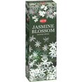 thumbnail image 1 of Jasmine Blossom - Boîte de Six Tubes Hexagonaux de 20 Bâtonnets - Encens à l'Ourlet Roulé à la Main en Inde, 1 of 5
