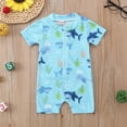 thumbnail image 1 of Baby Swimsuits Cute Cartoon Printed Kids Bathing Suits Boy Rash Guard Swim Suits Boys 3-6M Boys Clothes, 1 of 6