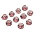 thumbnail image 1 of Abbracc 10PCS Coloré Glaçure Perles de Verre Lampwork 5mm Grand Trou Espaceur, 1 of 6