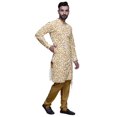 thumbnail image 2 of Atasi Kurta Imprimé de Designer pour Garçons Ensemble Kurta Pyjama Décontracté Vêtements d'Été, 2 of 3