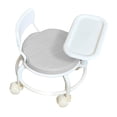 thumbnail image 4 of Lipstore Childrens Chair Baby Dining Table Chair Removable Dining Tray Soft Comfortable Gray, 4 of 8