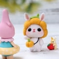 thumbnail image 3 of Agiferg Cute Rabbit Pattern Handmade DIY Poke Wool Felts Material Production Package, 3 of 7