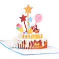 thumbnail image 1 of Amdohai Birthday 3D Pop Up Greeting Card with Envelope Happy Anniversary Gift, 1 of 9