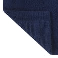 thumbnail image 3 of Better Home & Gardens Cotton eversible Bath Rug, Blue Admiral, 17" x 24", 3 of 12