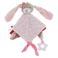 thumbnail image 2 of Lipstore Baby Teething Tag Blanket Infant Teething Blanket Pink Rabbit (1 Count), 2 of 8