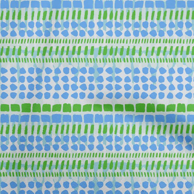 oneOone Velvet Medium Blue Fabric Dot Craft Projects Decor Fabric Printed By The Yard 58 Inch Wide