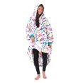 thumbnail image 3 of THE COMFY Dream | Oversized Light Microfiber Wearable Blanket One Size Fits All Seen on Shark Tank (Confetti), 3 of 5