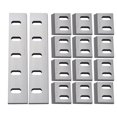thumbnail image 1 of KFFKFF Shredder Blades, Alloy Steel Shredder Machine Blade Kit with 12 Rotating and 2 Fixed Blades, High-Hardness SKD-11 Blade, Compatible with Model 400 Plastic Grinder, 1 of 9