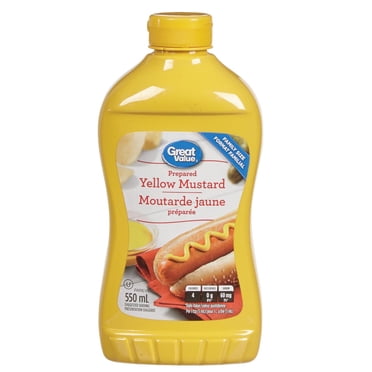 Great Value Moutarde Jaune Préparée