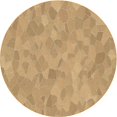 thumbnail image 1 of Ahgly Company Machine Washable Indoor Round Transitional Yellow Orange Area Rugs, 6' Round, 1 of 7