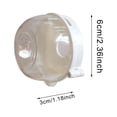 thumbnail image 3 of 4 Pack Universal Kitchen Stove Knob Covers Baby Oven Stove Knob Locks For Child Proofing, 3 of 4