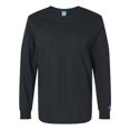 thumbnail image 1 of Russell Athletic T-Shirt à Manches Longues Peigné pour Hommes, 3TG, Encre Noire, 1 of 1