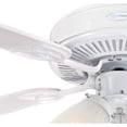 thumbnail image 4 of Westinghouse 7236400 52 in. Ceiling Fan with Dimmable LED Light Fixture White Finish Reversible Blades White & White Washed Pine Frosted Ribbed Glass, 4 of 4