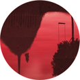 thumbnail image 1 of Ahgly Tapis Rond Lavable en Machine Intérieur Transitionnel Rouge Canneberge, 5 Pieds Rond, 1 of 7