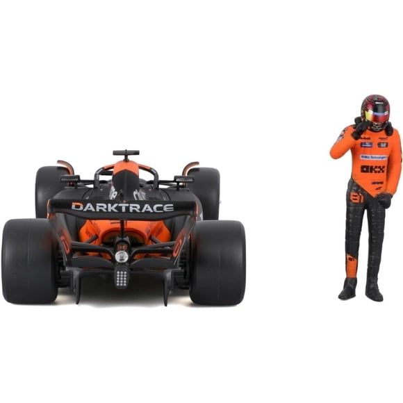 Bburago McLaren MCL38 Oscar Piastri Voiture de Course de Formule 1 2024 Échelle 1:24 Modèle Moulé sous Pression