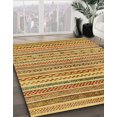 thumbnail image 2 of Ahgly Company Tapis d'Intérieur Rectangulaire Abstrait Rouge Tapis de Zone Abstrait, 2 Pieds x 4 Pieds, 2 of 6