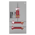 thumbnail image 2 of 4pcs Christmas Microwave Oven Handle Protective Covers Xmas Fridge Kitchen Refrigerator Door Handle Gloves, 2 of 4