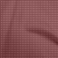 thumbnail image 1 of oneOone Silk Tabby Maroon Fabric Polka Craft Projects Decor Fabric Printed By The Yard 42 Inch Wide, 1 of 5