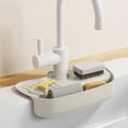 thumbnail image 4 of Limited Time Only! Kitchen Faucet Spatter Guard - Non-slip Countertop Mat with Sponge Storage Rack, for Kitchen Organization, 4 of 6