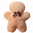 thumbnail image 2 of Christmas Tree Gingerbread Man Santa Claus Plush Stuffed Toy Cute Delicate Stuffed Animal Figurine For Baby Accompany Sleep Toy, 2 of 3