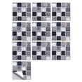 thumbnail image 1 of 1Set 10pc Self Adhesive Tile 3D Sticker Kitchen Bathroom Wall Sticker Decoration, 1 of 1