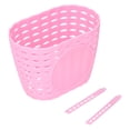 thumbnail image 3 of Handlebar Basket, Plastic Children Bike Basket  For Children's Bicycle For Scooters Pink, 3 of 8