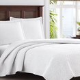 thumbnail image 1 of Tommy Bahama Chevron Quilt Set, King, White, 1 of 6