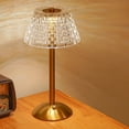thumbnail image 1 of Crystal Desk Lamp Table Lamps Bedroom Patio Terrace Led Lamps Bar Table Lamps Desk Lamps Night Lamps Restaurant Clear Bar Table Lamps Concise Table Lamps, 1 of 8