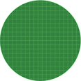 thumbnail image 1 of Ahgly Company Machine Washable Indoor Round Transitional Green Area Rugs, 4' Round, 1 of 7