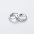 thumbnail image 3 of WINQ Single Hoop Earring Lab Grown Diamond 14K Gold each, 3 of 6