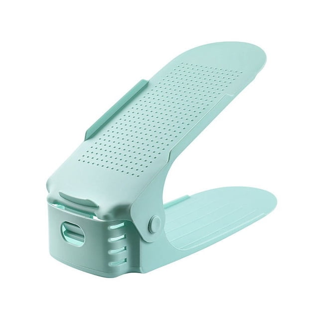 Étagère à Chaussures Organisateur de Chaussures, Rangement Gain de Place, Organisateur de Chaussures pour Garde-Robe, Organisateur de Fentes pour Chaussures Niveau Réglable Empileur de Chaussures Support de Rangement Gain de Place Plateau d'Exposition pour Espadrilles Étagère pour Garde-Robe