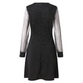thumbnail image 4 of Robe Maxi 2025 pour Femmes Robe Décontractée d'Été Col Rond à Pois Imprimée Robes Grande Taille pour Femmes Sans Manches Ligne A Plissée Robe Ligne A Été Femmes Ample Froncée Fluide Décontractée Robes Débardeur, 4 of 4