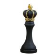 thumbnail image 1 of fastboy Pièces d'Échecs Statue avec Peinture Dorée Résine Cadeau pour Bureau Salon Bureau Forme Cheval Noir Forme Roi Noir, 1 of 5