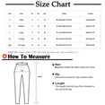 thumbnail image 3 of Pantalon de Yoga pour Femmes, Pantalon Habillé Extensible pour le Travail, Tenue de Bureau Décontractée, Jambe Droite/bottillon, Pantalon à Enfiler avec Poches, 3 of 6