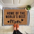 thumbnail image 1 of Hbdhejl 2024 New Mother'S Day Printed Welcome Rug Mother'S Day Stain Retro Slip Farmhouse Decorative Rug Farmhouse Mother'S Day Rug Gift Mother'S Day Decorative Rug 1Pc, 1 of 4