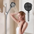 thumbnail image 1 of High Pressure 5 Mode Filtered Shower Head With Built In Handheld Power Wash For Hard Water Removal, 1 of 3
