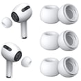 thumbnail image 1 of [3 Pairs] Replacement Ear Tips for Airpods Pro with Noise Reduction Hole, Silicone Ear Tips for Airpods Pro with Portable Storage Box and Fit in The Charging Case (Small, White), 1 of 5