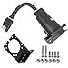 thumbnail image 3 of CARROFIX Adaptateur de Lumière de Camion Plat à Remorque Ronde à 7 Voies, Fiche Inversée avec Support de Montage, 3 of 4